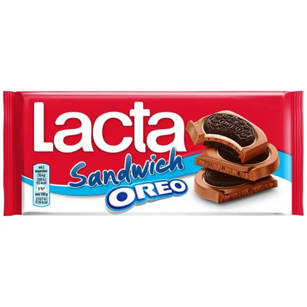 LACTA Sandwich Oreo Σοκολάτα 92gr