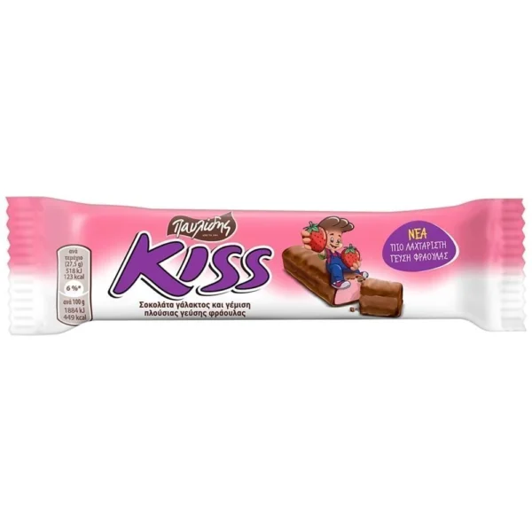 KISS Σοκολάτα με Γάλα & Φράουλα 27,5gr
