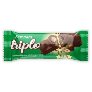 SERENATA Triplo Σοκολάτα με Ολόκληρα Φουντούκια 50gr