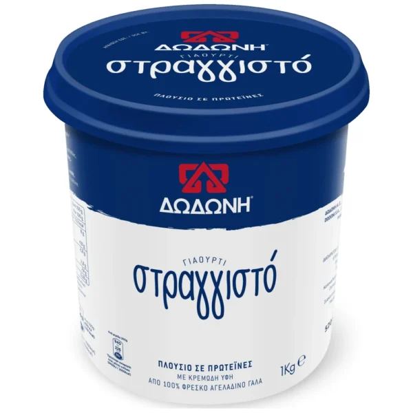 Δωδώνη Γιαούρτι Κλασικό 8% Λιπαρά Πλαστικό Δοχείο 1kg