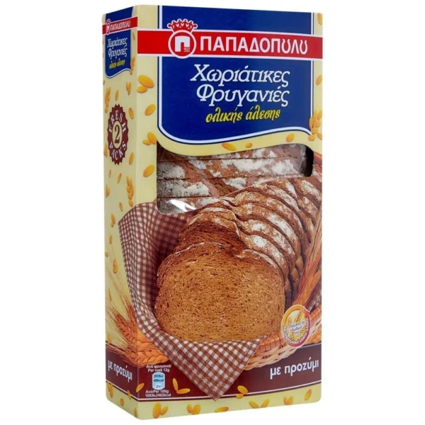 ΠΑΠΑΔΟΠΟΥΛΟΥ Φρυγανιές Χωριάτικες 240gr
