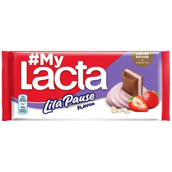 LACTA Σοκολάτα Lila Pause 100γρ
