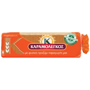 ΚΑΡΑΜΟΛΕΓΚΟΣ Ψωμί του Τοστ Σταρένιο 680γρ