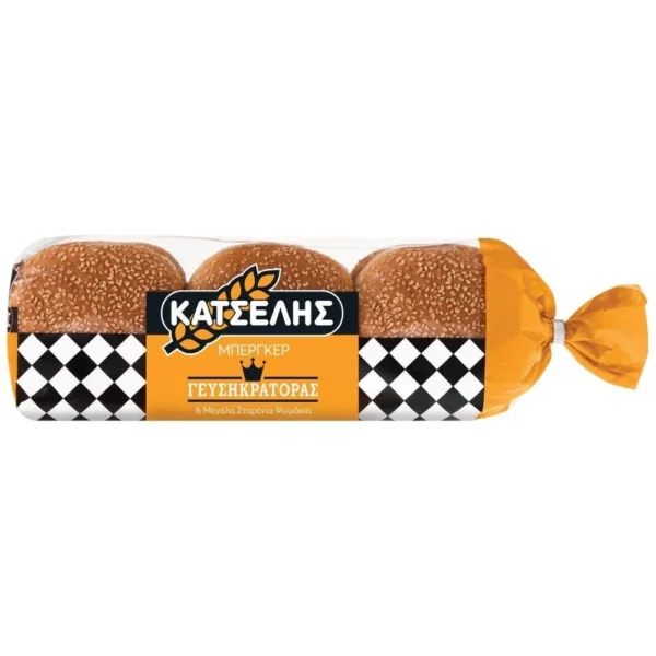 Κατσέλης Γευσηκράτορας Burger Σταρένιο 564gr