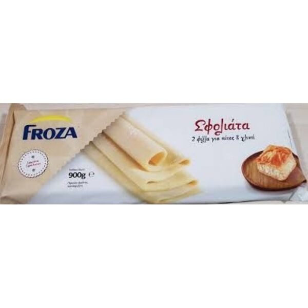 FROZA Σφολιάτα 2 Φύλλα για Πίτες και Γλυκά 900γρ