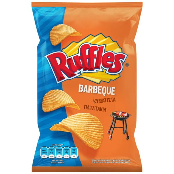 Ruffles Πατατάκια Barbeque 105γρ
