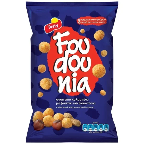 Tasty Snacks Φουντούνια Φυστίκι & Φουντούκι 45γρ