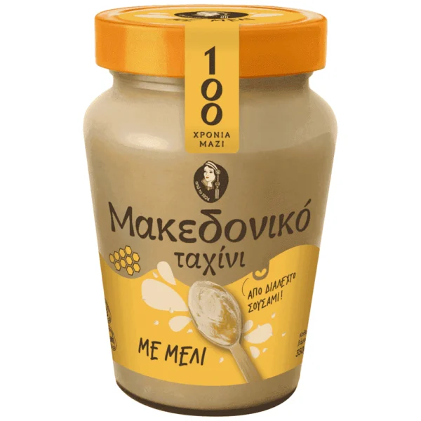 ΜΑΚΕΔΟΝΙΚΟ Ταχίνι με Μέλι Χωρίς γλουτένη 350gr