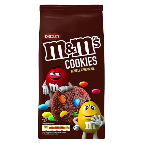 M&M's Cookies Double Chocolate 180gr