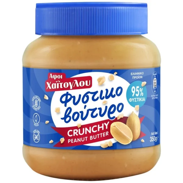 Χαιτογλου Φυστικοβούτυρο Crunchy 350gr