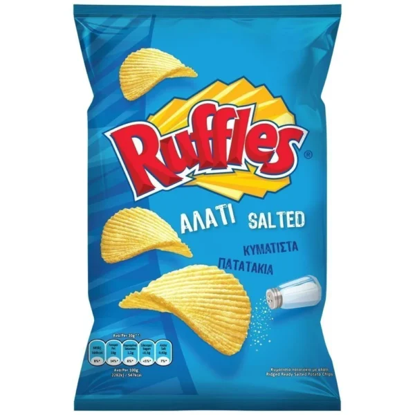 Ruffles Πατατάκια Αλάτι 90γρ