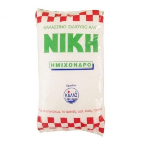 ΝΙΚΗ Αλάτι Ημίχονδρο Σε Σακουλάκι 500gr