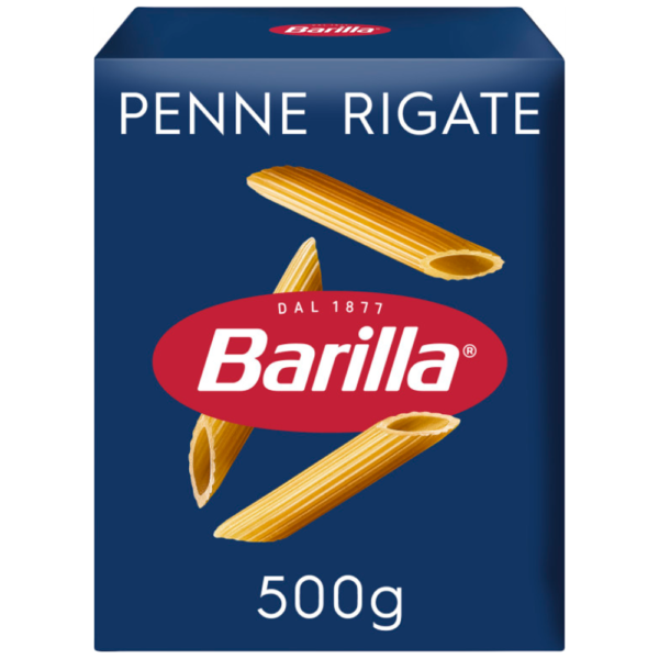 BARILLA Πέννες Ριγέ 500gr