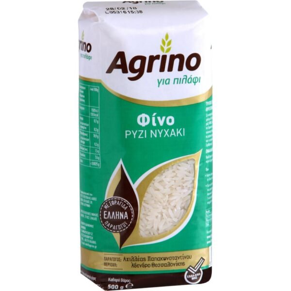 AGRINO Φίνο Ρύζι Νυχάκι 500gr