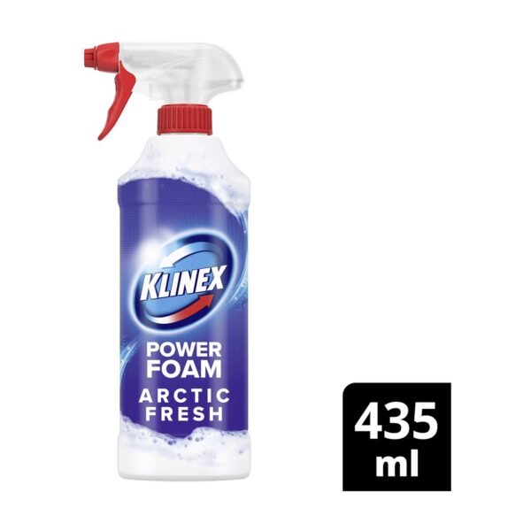 Klinex Ενεργός Αφρός Καθαριστικό Μπάνιου Artic 435ml