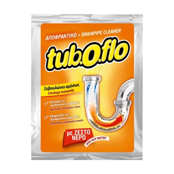 TUBOFLO Αποφρακτικό Σκόνη Ζεστό Νερό 100gr