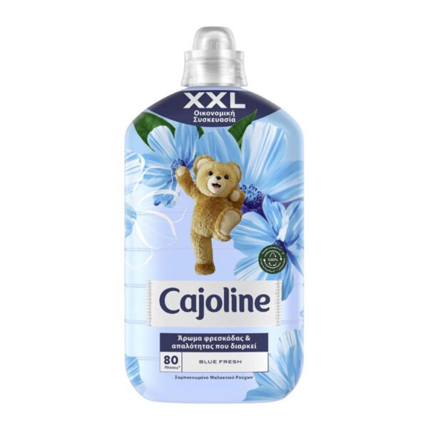 CAJOLINE Μαλακτικό Ρούχων Συμπυκνωμένο Blue Fresh 80μεζ