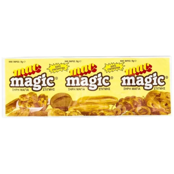 MAC MAGIC Μαγιά Ξηρή 3x9gr