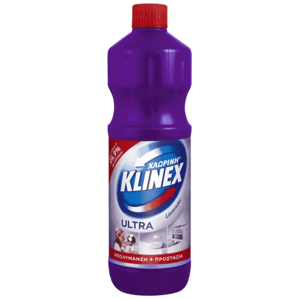 KLINEX Ultra Παχύρευστη Χλωρίνη Λεβάντα 1250ml