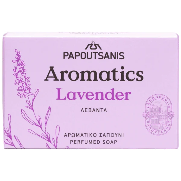 PAPOUTSANIS Aromatics Σαπούνι Λεβάντα 100gr