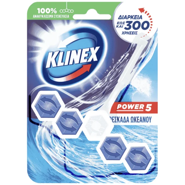 Klinex WC Block Φρεσκάδα Ωκεανού 55gr