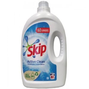SKIP Απορρυπαντικό Πλυντηρίου Ρούχων Υγρό Active Clean 60μεζ