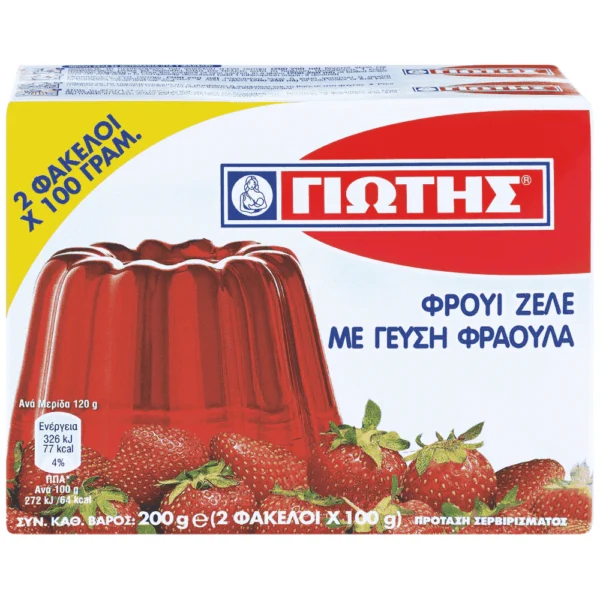 ΓΙΩΤΗΣ Φρουί Ζελέ Φράουλα 2x100gr