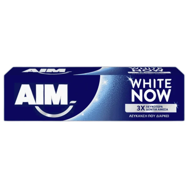 AIM Οδοντόκρεμα White Now 75ml