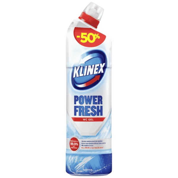 KLINEX WC Gel Παπί Φρεσκάδα Ωκεανού 750ml