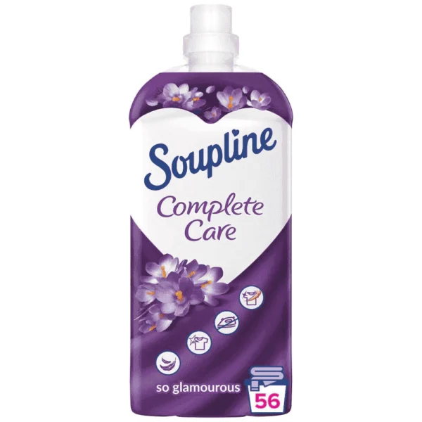 Soupline Complete Care Μωβ Μαλακτικό Ρούχων Υγρό 56μεζ