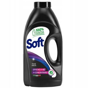 SOFT Total Black Απορρυπαντικό Πλ Ρούχων για Μαύρα 45 Μεζούρ