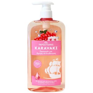 PAPOUTSANIS Σαμπουάν Αντλία Ρόδι & Μέλι 600ml