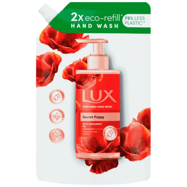 LUX Κρεμοσάπουνο Secret Poppy Ανταλλακτικό 750ml