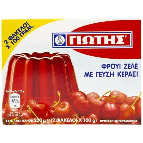 ΓΙΩΤΗΣ Φρουί Ζελέ Κεράσι 2x100gr