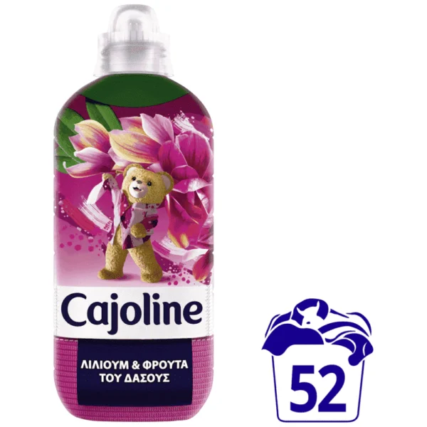 Cajoline Intense Μαλακτικό Ρούχων Λίλιουμ & Φρ Δάσους 52μεζ