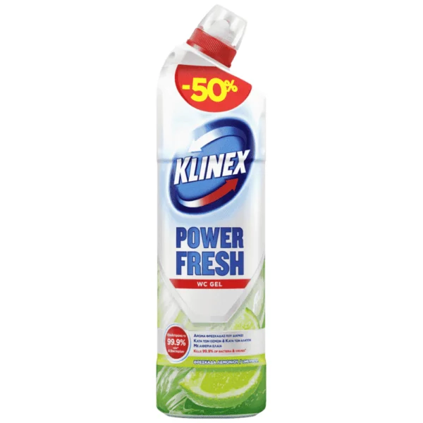 KLINEX WC Gel Παπί Φρεσκάδα Λεμονιού 750ml