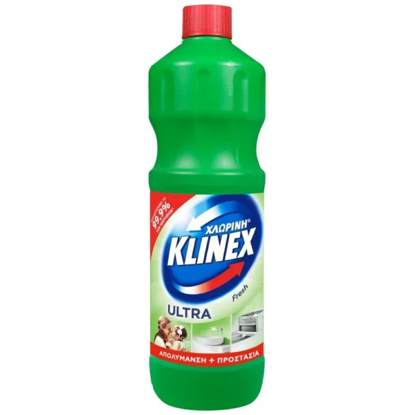 KLINEX Ultra παχύρευστη Χλωρίνη Πεύκο 1250ml