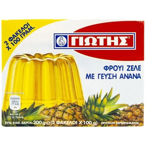 ΓΙΩΤΗΣ Φρουί Ζελέ Ανανάς 2x100gr