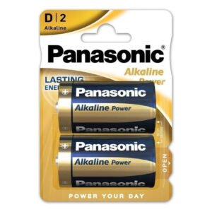PANASONIC Μπαταρίες Αλκαλικές D 2τεμ